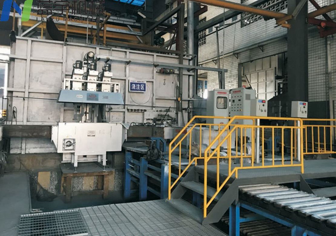 Box type / chute type online degassing